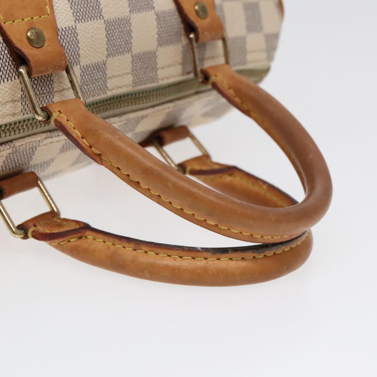 LOUIS VUITTON Damier Azur Speedy 25 Hand Bag N41534 LV Auth 91705