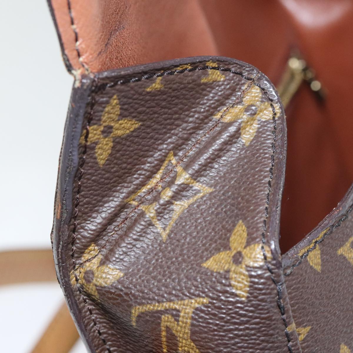 LOUIS VUITTON Monogram Saint Cloud GM Shoulder Bag M51242 LV Auth 91764