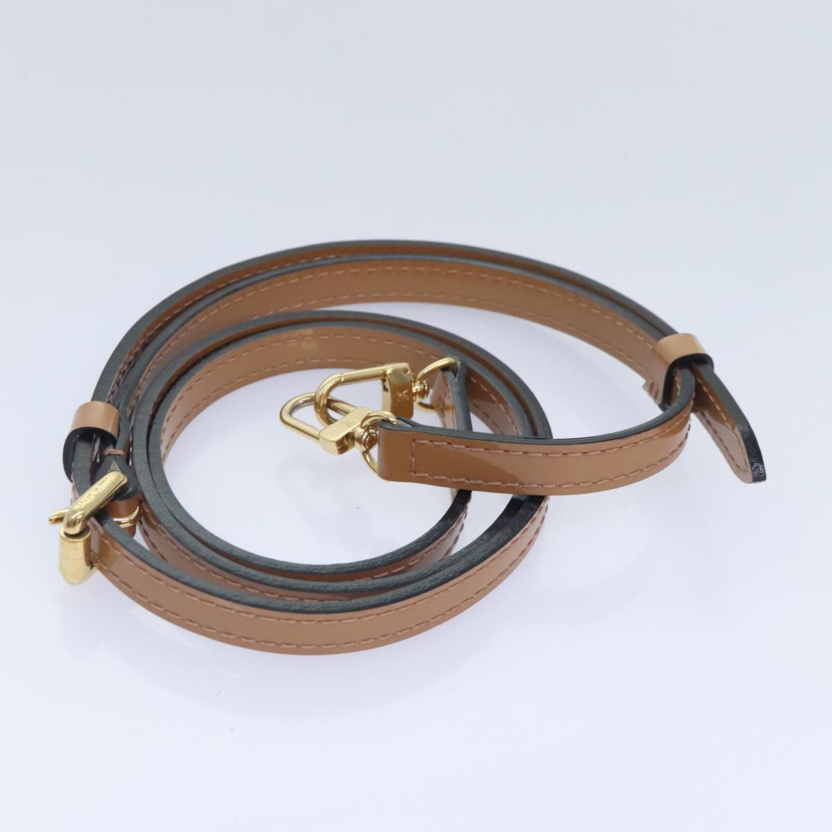 LOUIS VUITTON Vernis Monceau BB Hand Bag 2way Rose Velours M91580 LV Auth 91795