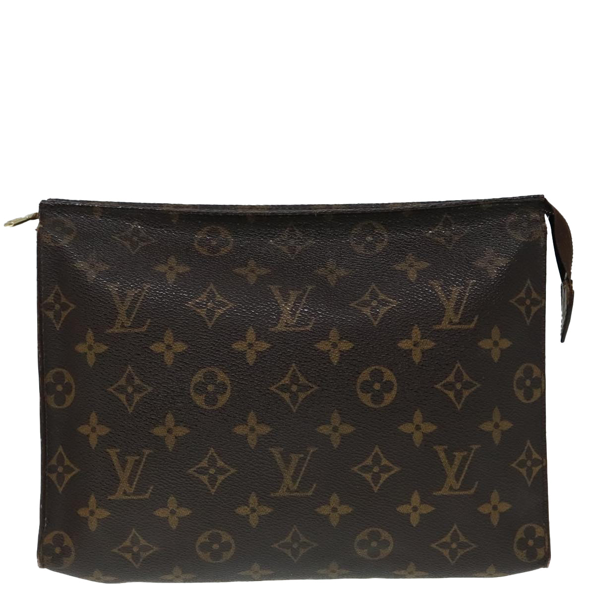 LOUIS VUITTON Monogram Poche Toilette 26 Pouch M47542 LV Auth 91797