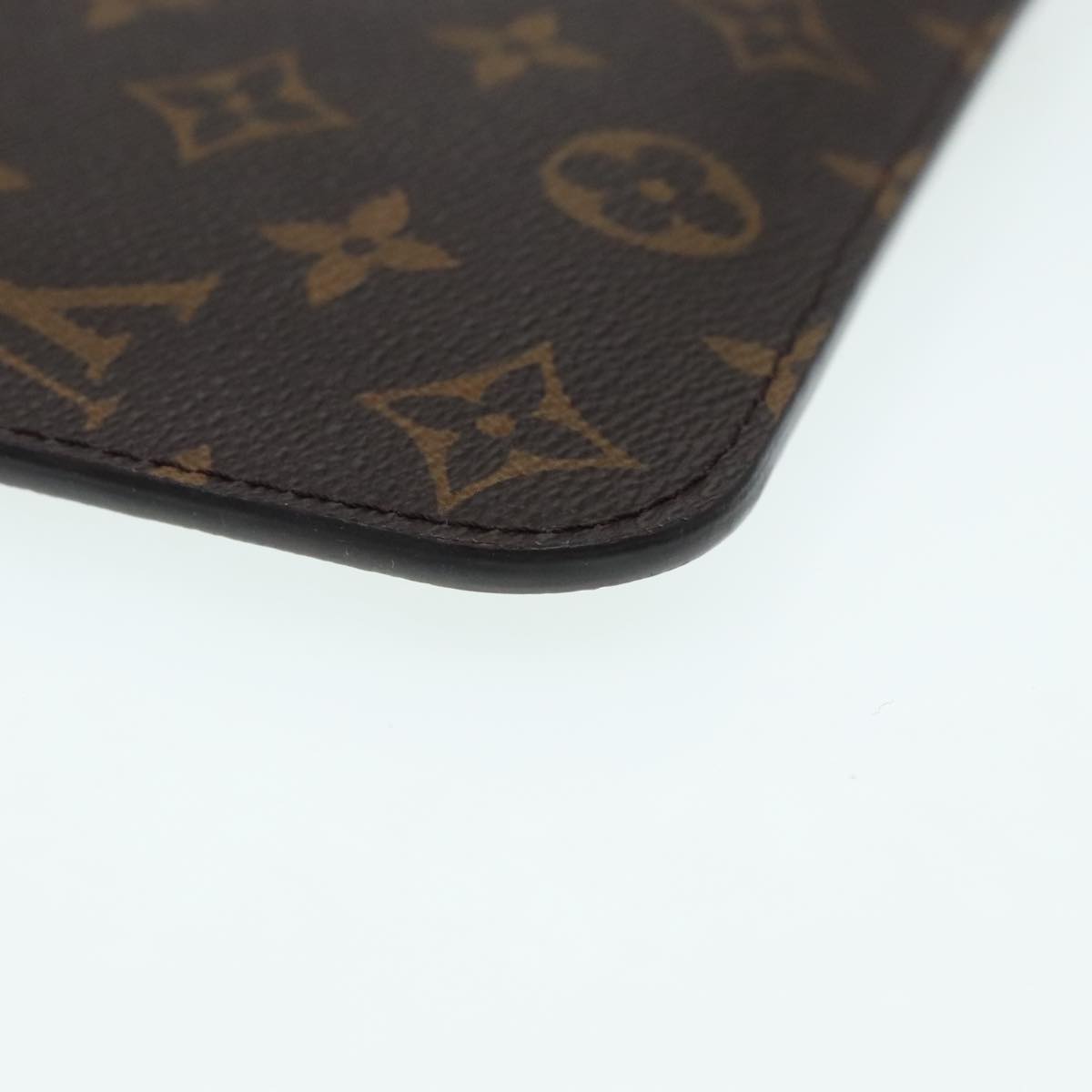 LOUIS VUITTON Monogram Neverfull PM Pouch LV Auth 91850