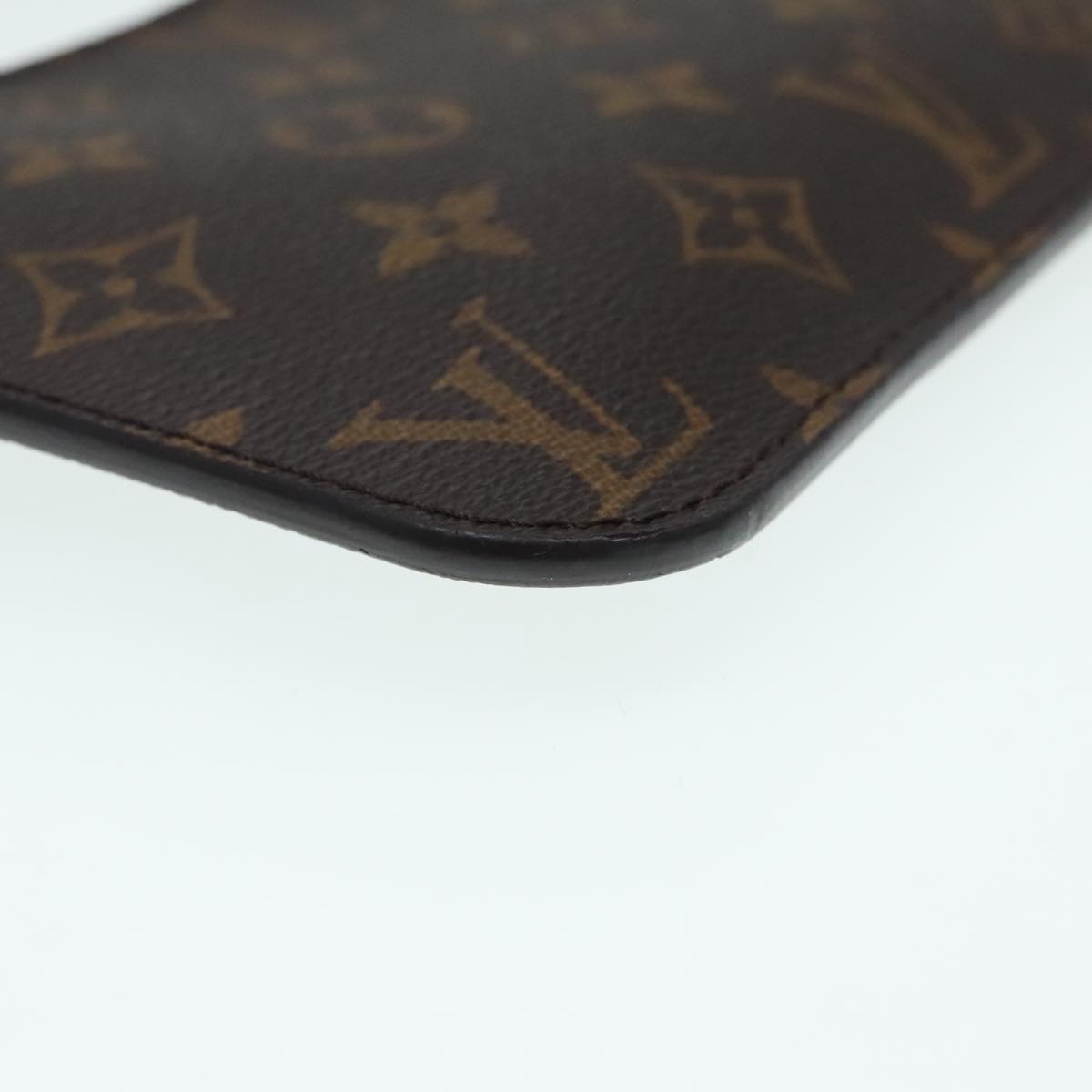 LOUIS VUITTON Monogram Neverfull PM Pouch LV Auth 91850