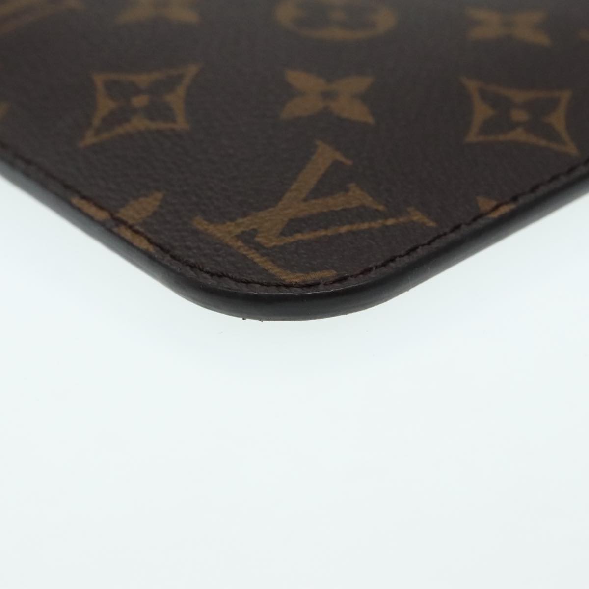 LOUIS VUITTON Monogram Neverfull PM Pouch LV Auth 91850