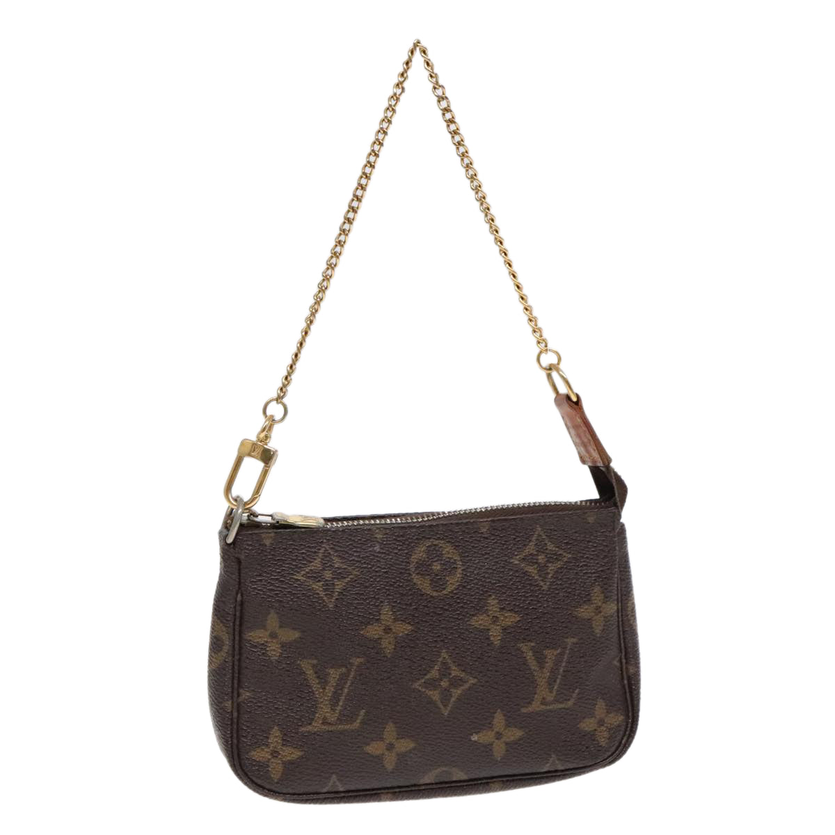 LOUIS VUITTON Monogram Mini Pochette Accessoires Pouch M58009 LV Auth 91851