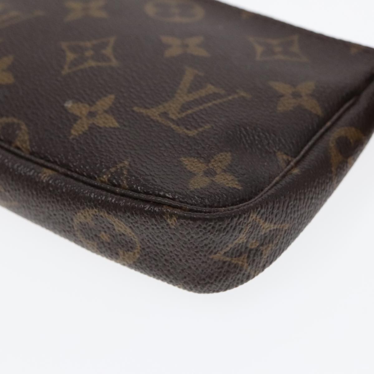 LOUIS VUITTON Monogram Mini Pochette Accessoires Pouch M58009 LV Auth 91851