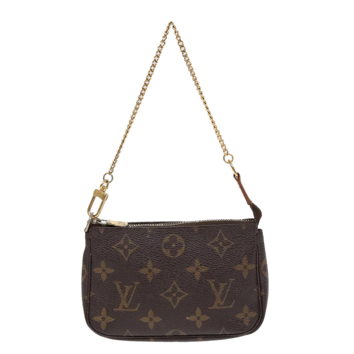 LOUIS VUITTON Monogram Mini Pochette Accessoires Pouch M58009 LV Auth 91851