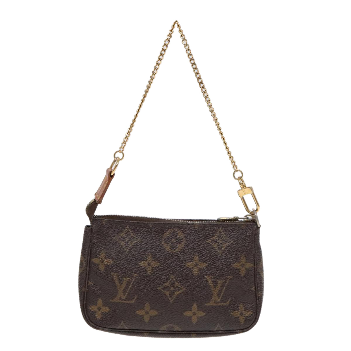 LOUIS VUITTON Monogram Mini Pochette Accessoires Pouch M58009 LV Auth 91851