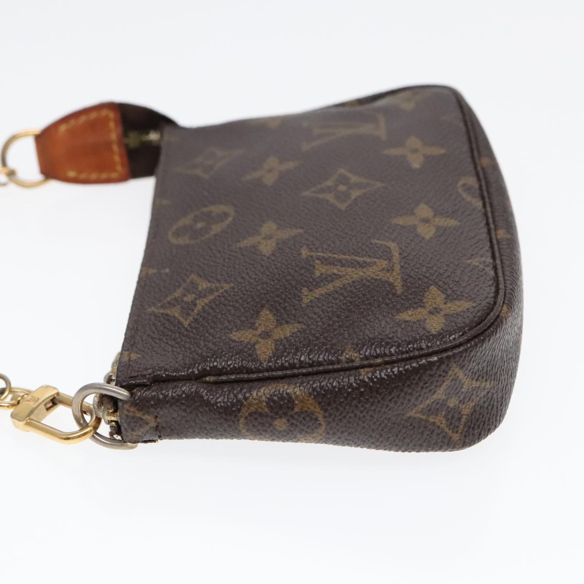 LOUIS VUITTON Monogram Mini Pochette Accessoires Pouch M58009 LV Auth 91851