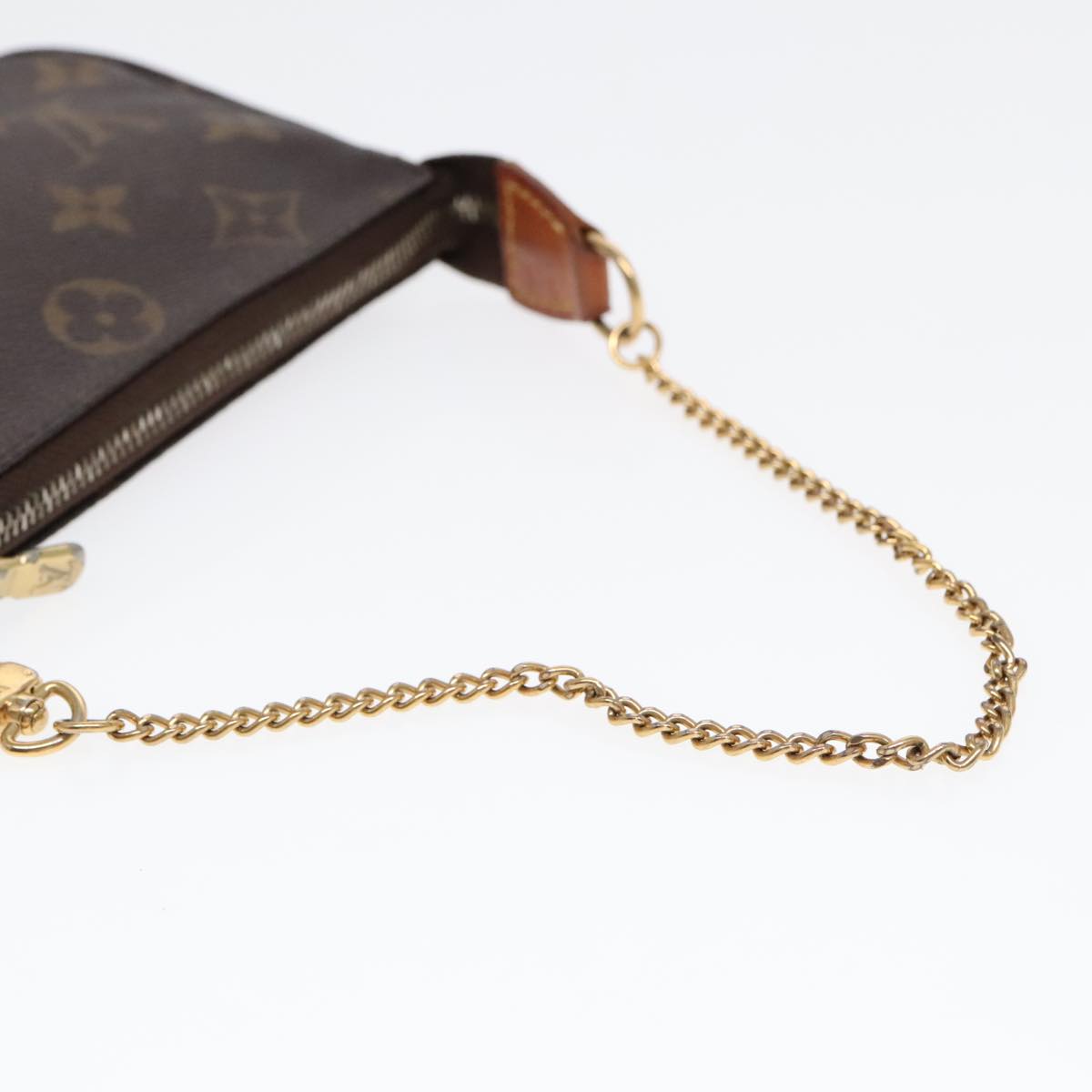 LOUIS VUITTON Monogram Mini Pochette Accessoires Pouch M58009 LV Auth 91851