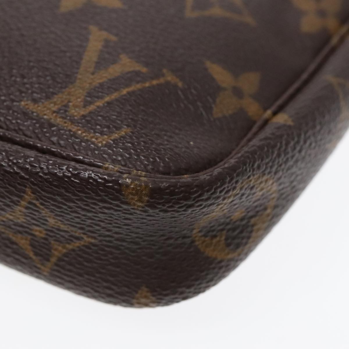 LOUIS VUITTON Monogram Pochette Accessoires Pouch M51980 LV Auth 91860