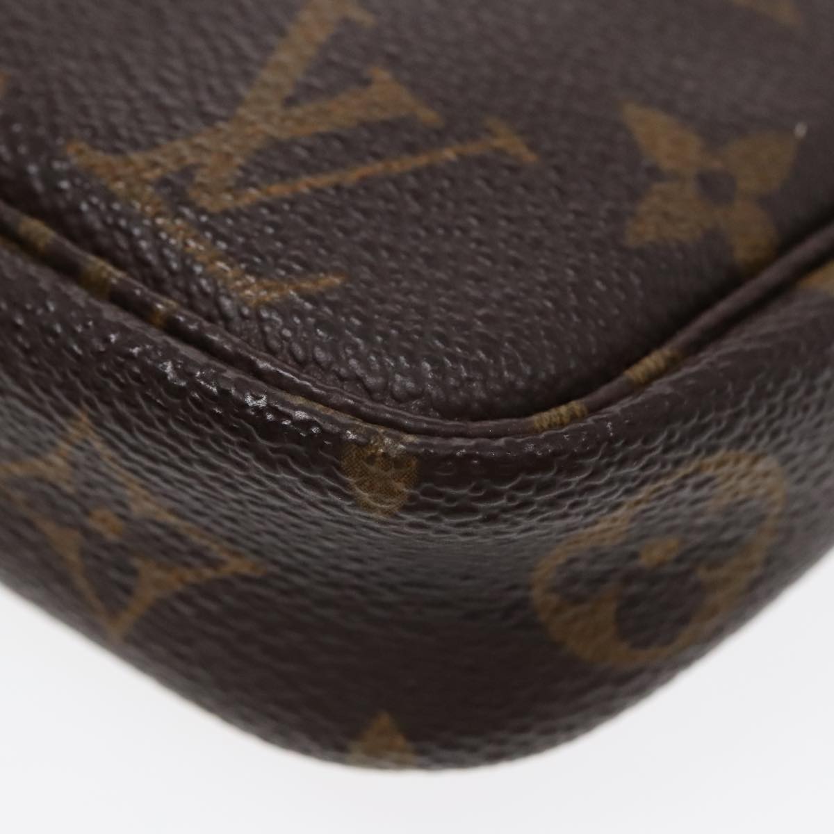 LOUIS VUITTON Monogram Pochette Accessoires Pouch M51980 LV Auth 91860