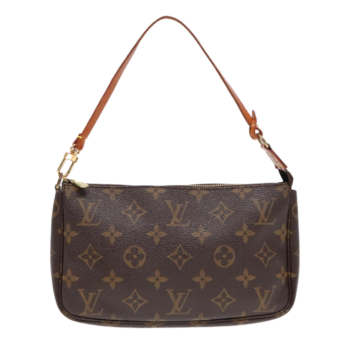 LOUIS VUITTON Monogram Pochette Accessoires Pouch M51980 LV Auth 91860