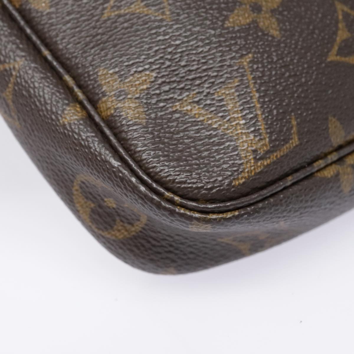 LOUIS VUITTON Monogram Pochette Accessoires Pouch M51980 LV Auth 91861