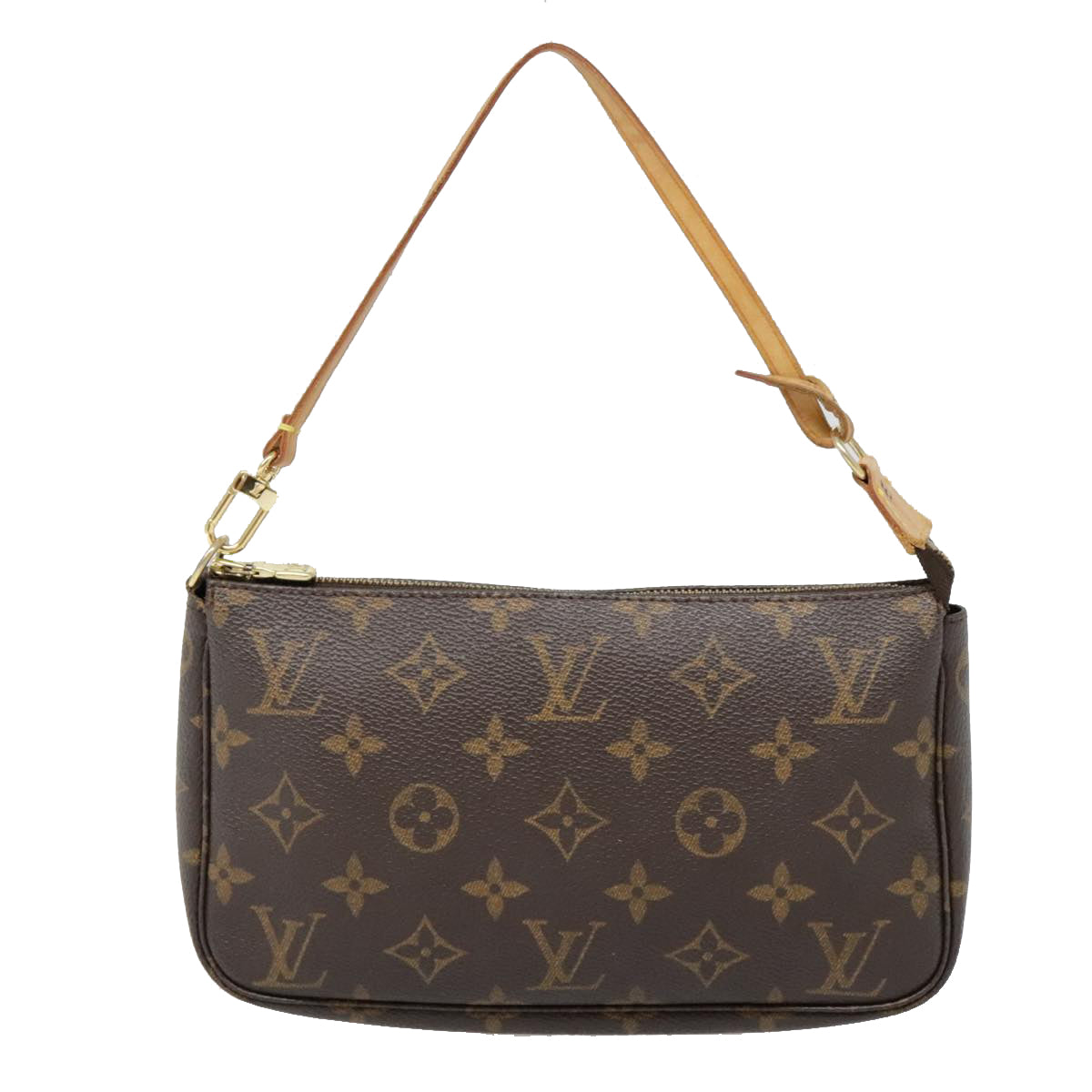 LOUIS VUITTON Monogram Pochette Accessoires Pouch M51980 LV Auth 91861