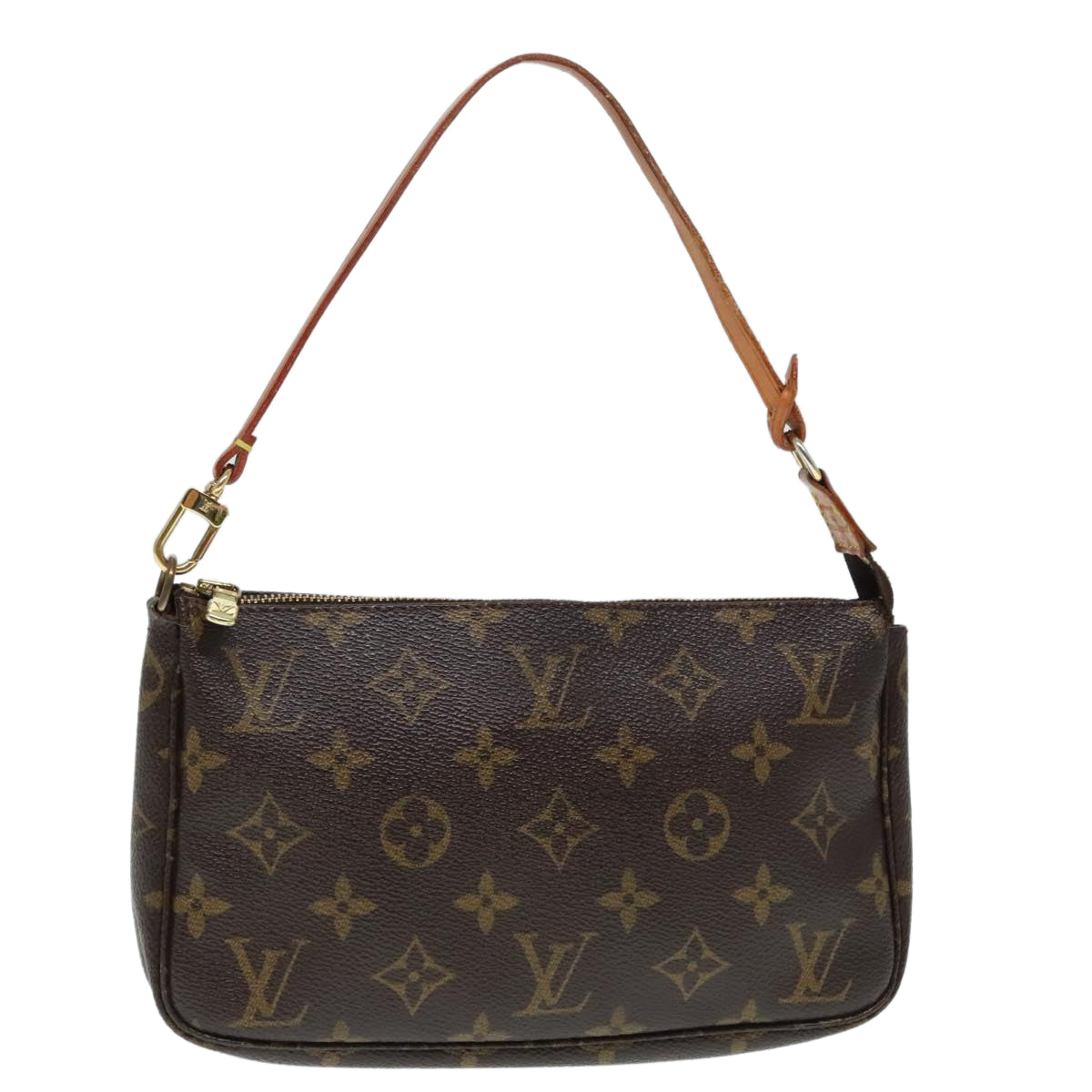 LOUIS VUITTON Monogram Pochette Accessoires Pouch M51980 LV Auth 91867