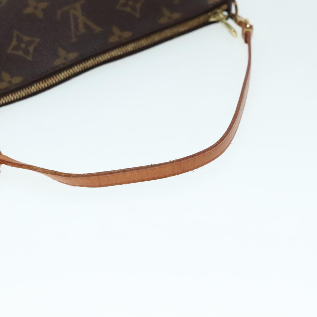 LOUIS VUITTON Monogram Pochette Accessoires Pouch M51980 LV Auth 91867