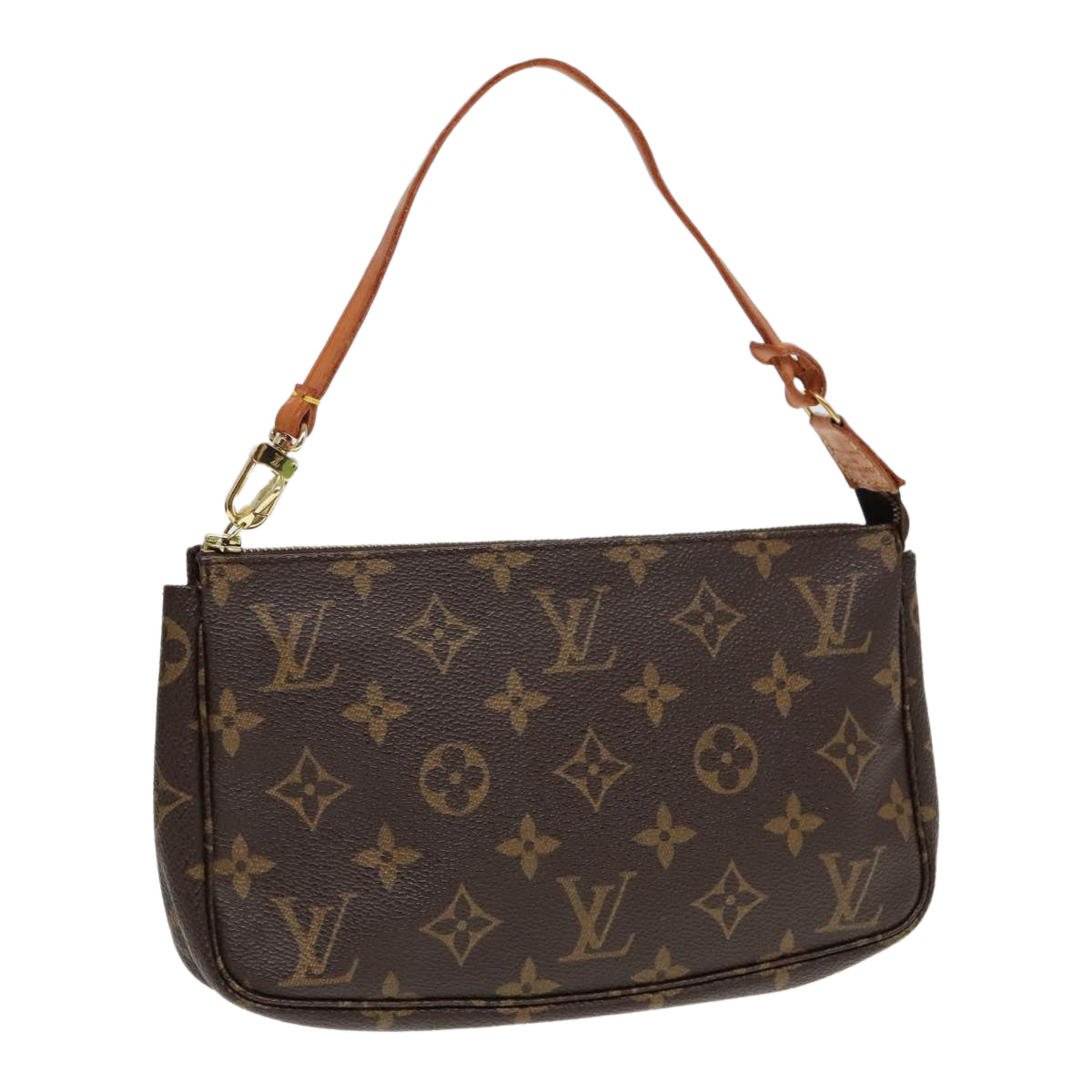 LOUIS VUITTON Monogram Pochette Accessoires Pouch M51980 LV Auth 91874