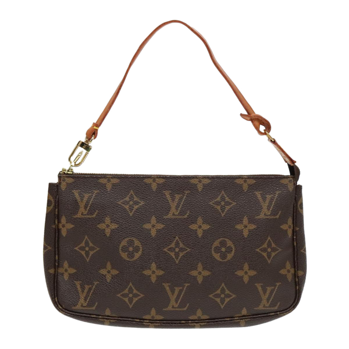 LOUIS VUITTON Monogram Pochette Accessoires Pouch M51980 LV Auth 91874