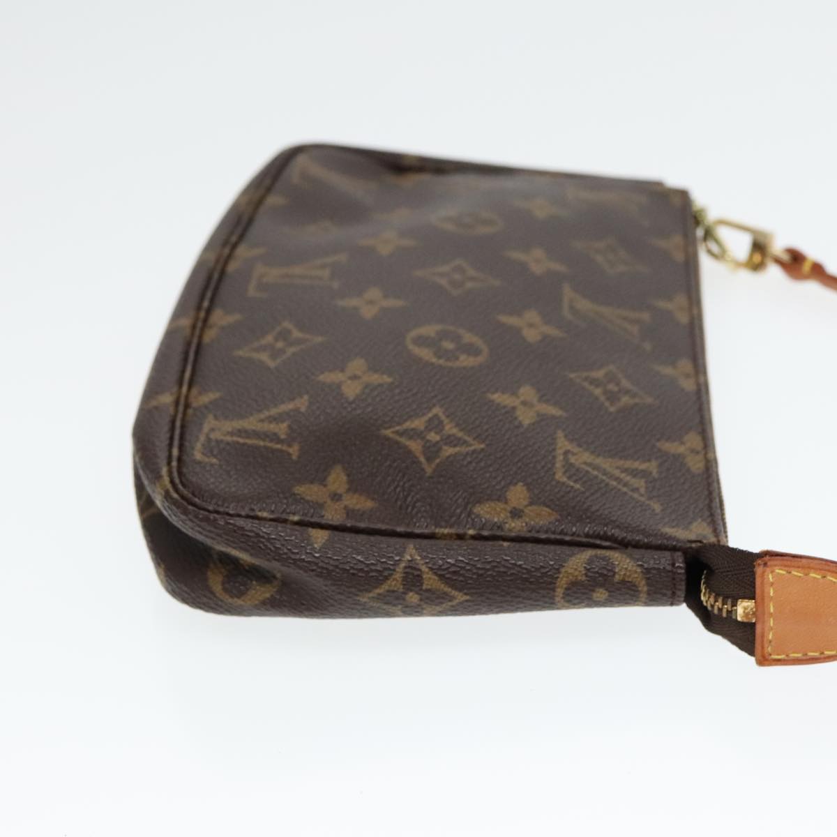 LOUIS VUITTON Monogram Pochette Accessoires Pouch M51980 LV Auth 91874