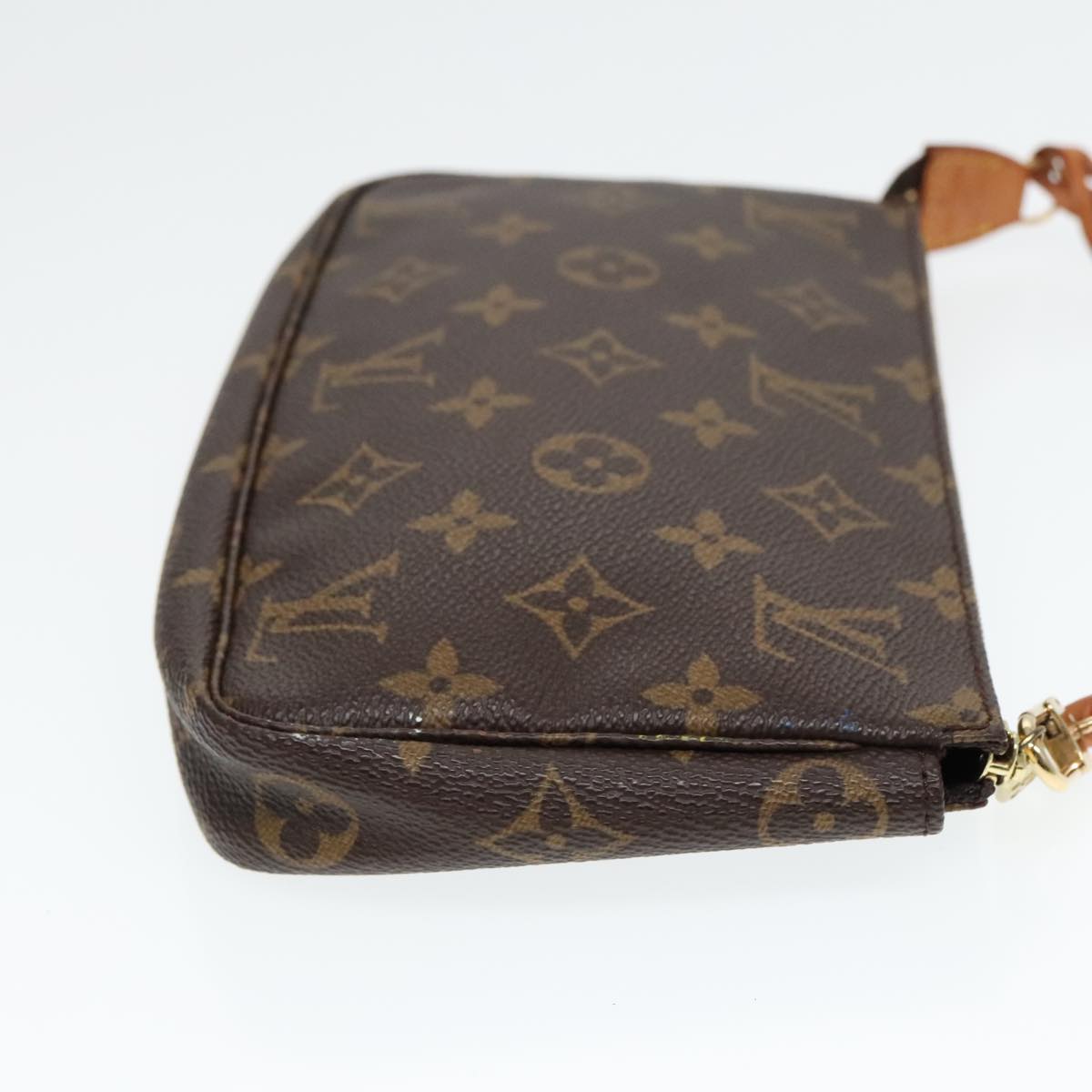 LOUIS VUITTON Monogram Pochette Accessoires Pouch M51980 LV Auth 91874