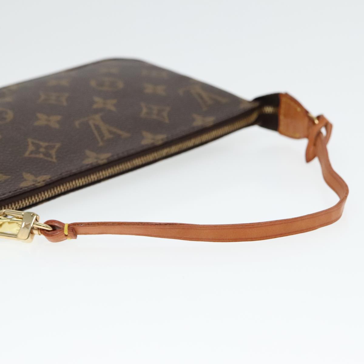 LOUIS VUITTON Monogram Pochette Accessoires Pouch M51980 LV Auth 91874