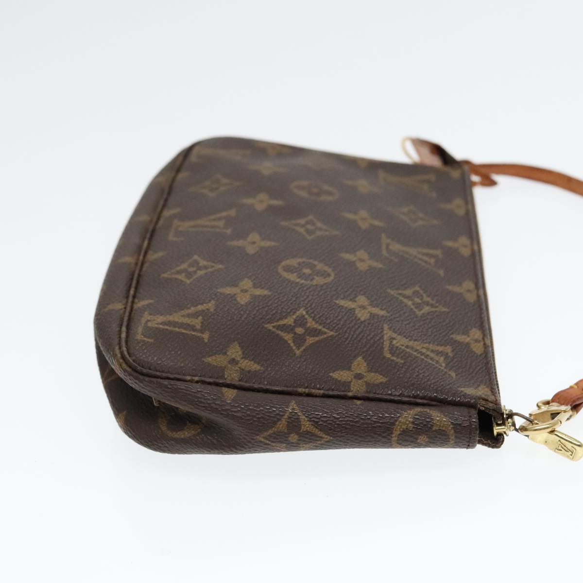 LOUIS VUITTON Monogram Pochette Accessoires Pouch M51980 LV Auth 91877