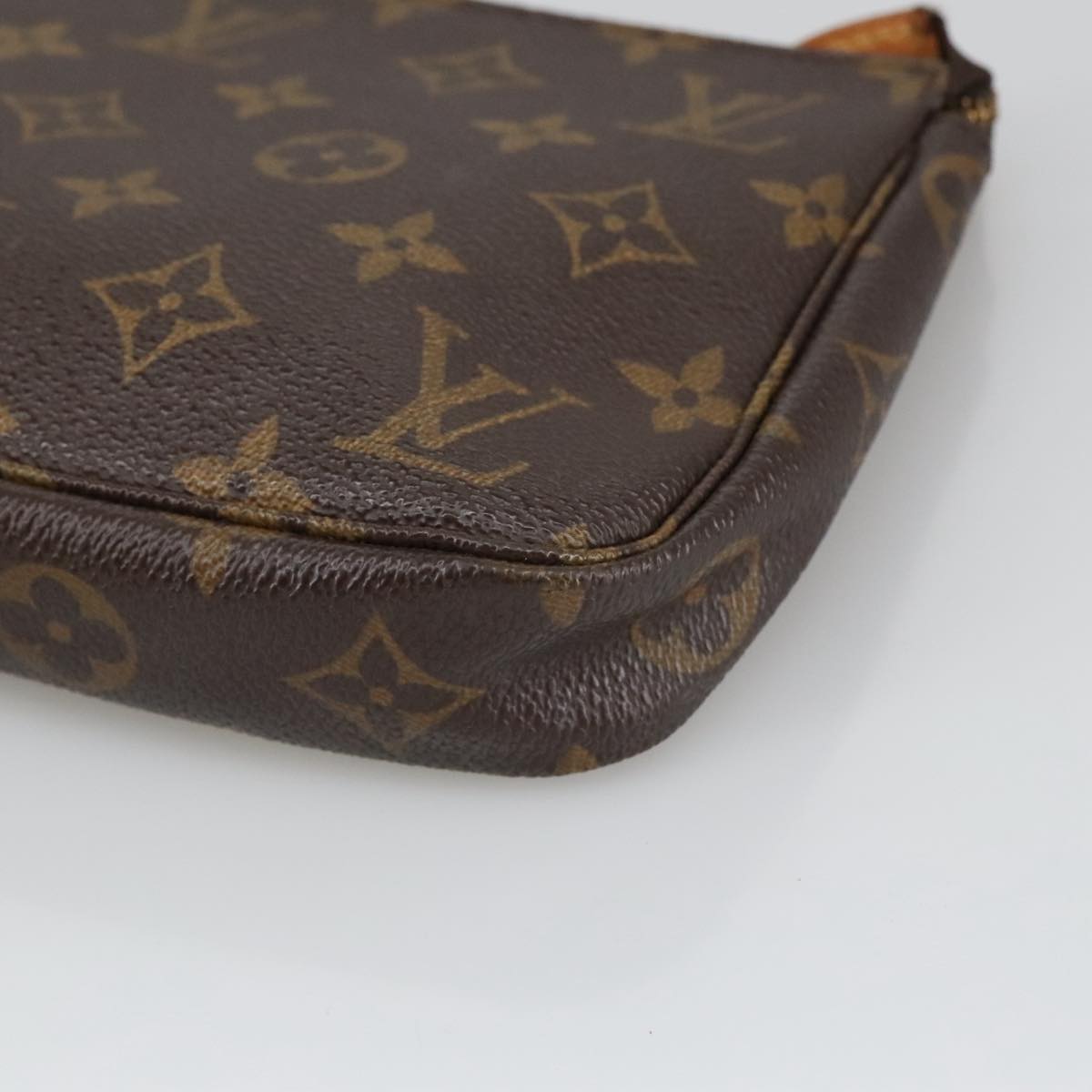 LOUIS VUITTON Monogram Pochette Accessoires Pouch M51980 LV Auth 91879