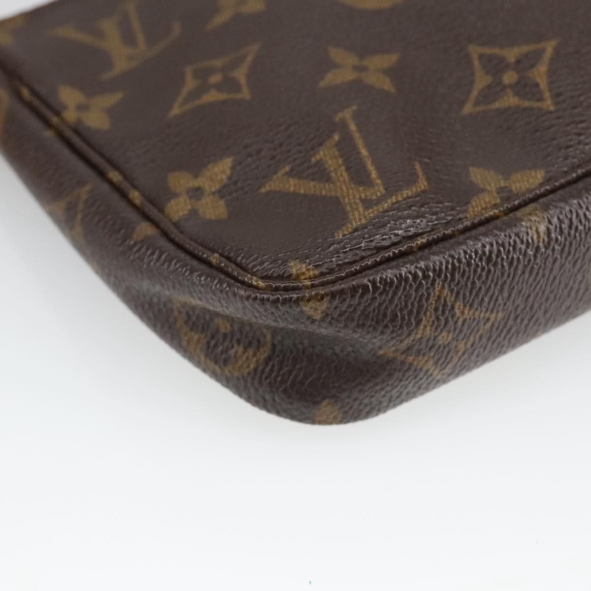 LOUIS VUITTON Monogram Pochette Accessoires Pouch M51980 LV Auth 91879