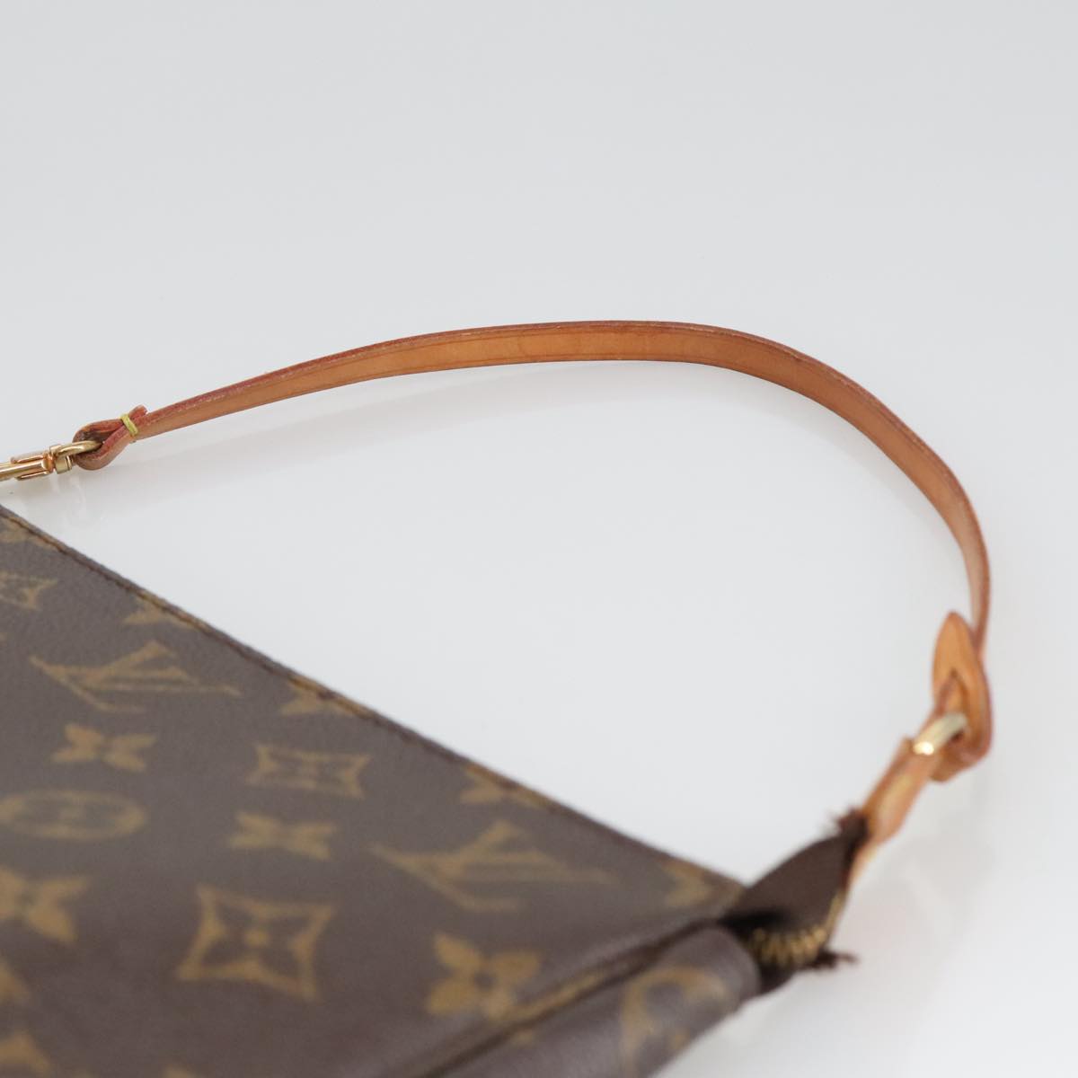 LOUIS VUITTON Monogram Pochette Accessoires Pouch M51980 LV Auth 91879