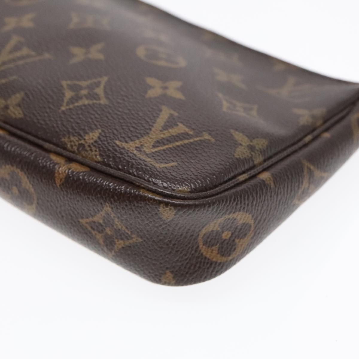 LOUIS VUITTON Monogram Pochette Accessoires Pouch M51980 LV Auth 91884