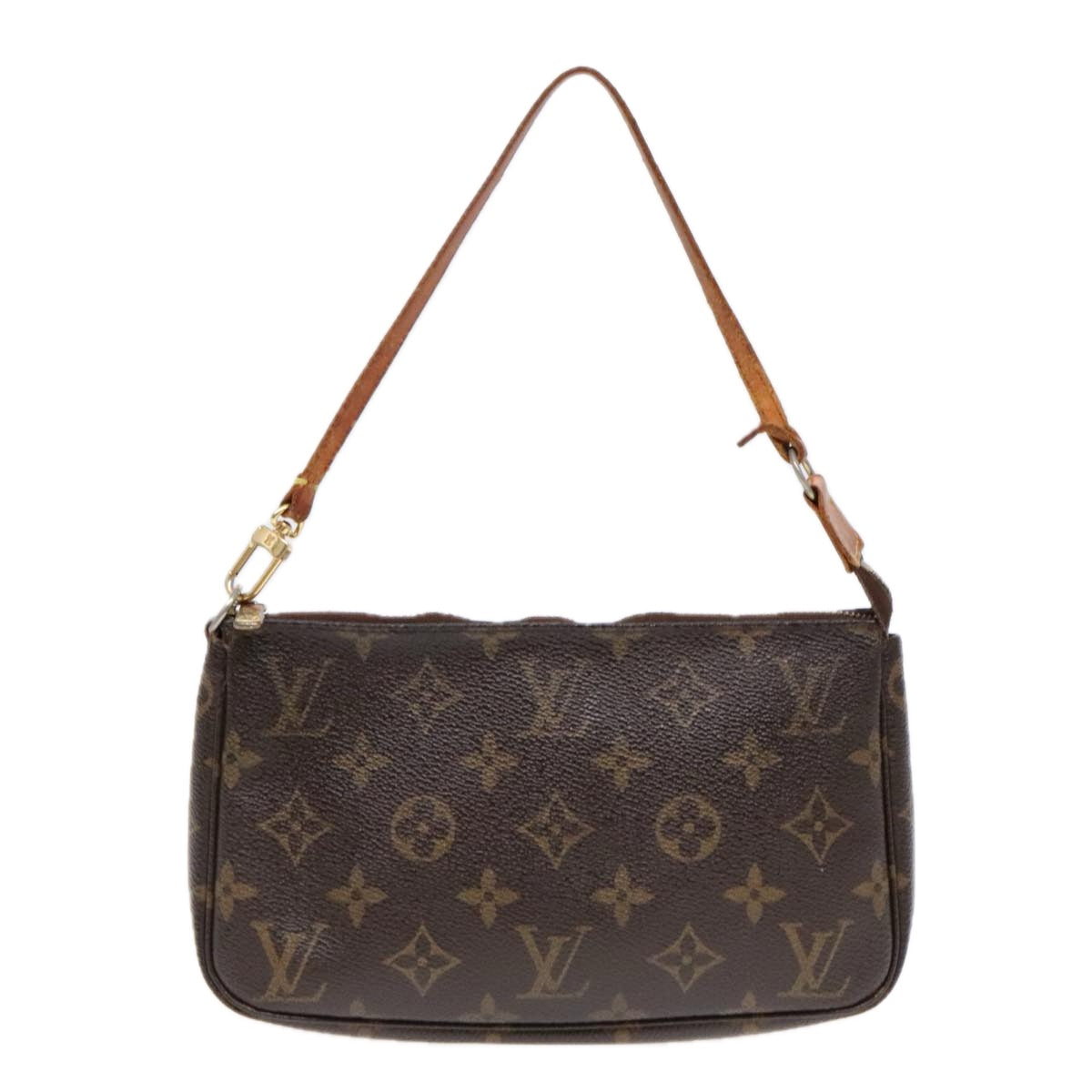 LOUIS VUITTON Monogram Pochette Accessoires Pouch M51980 LV Auth 91884