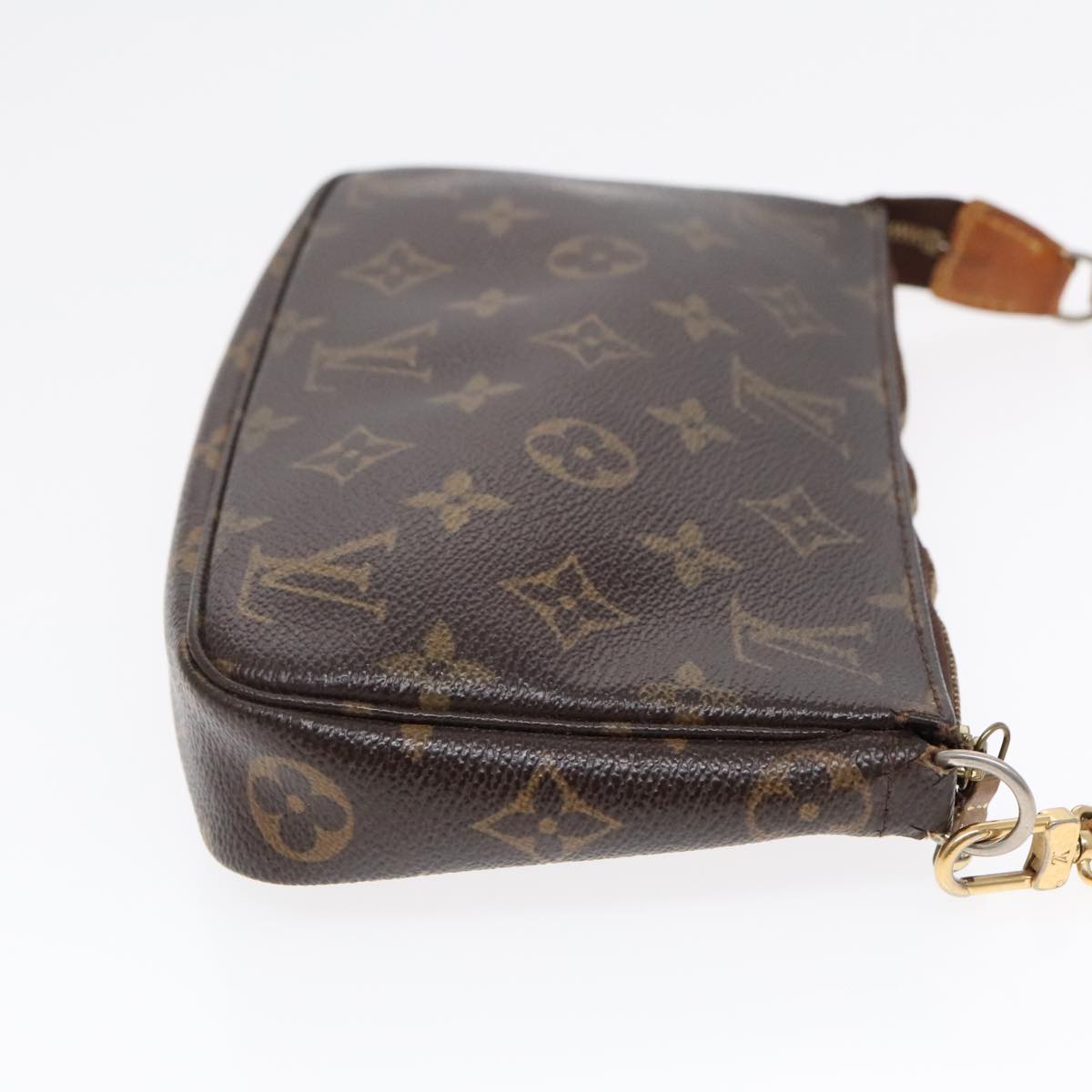 LOUIS VUITTON Monogram Pochette Accessoires Pouch M51980 LV Auth 91884