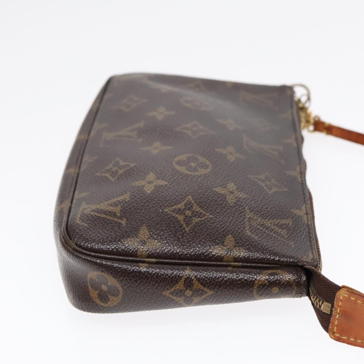 LOUIS VUITTON Monogram Pochette Accessoires Pouch M51980 LV Auth 91884