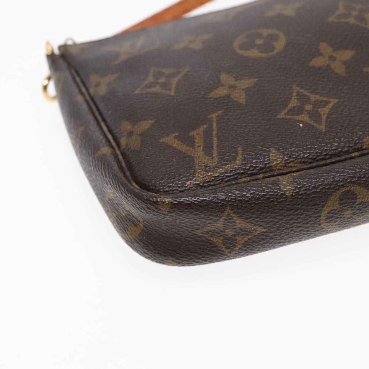 LOUIS VUITTON Monogram Pochette Accessoires Pouch M51980 LV Auth 91885