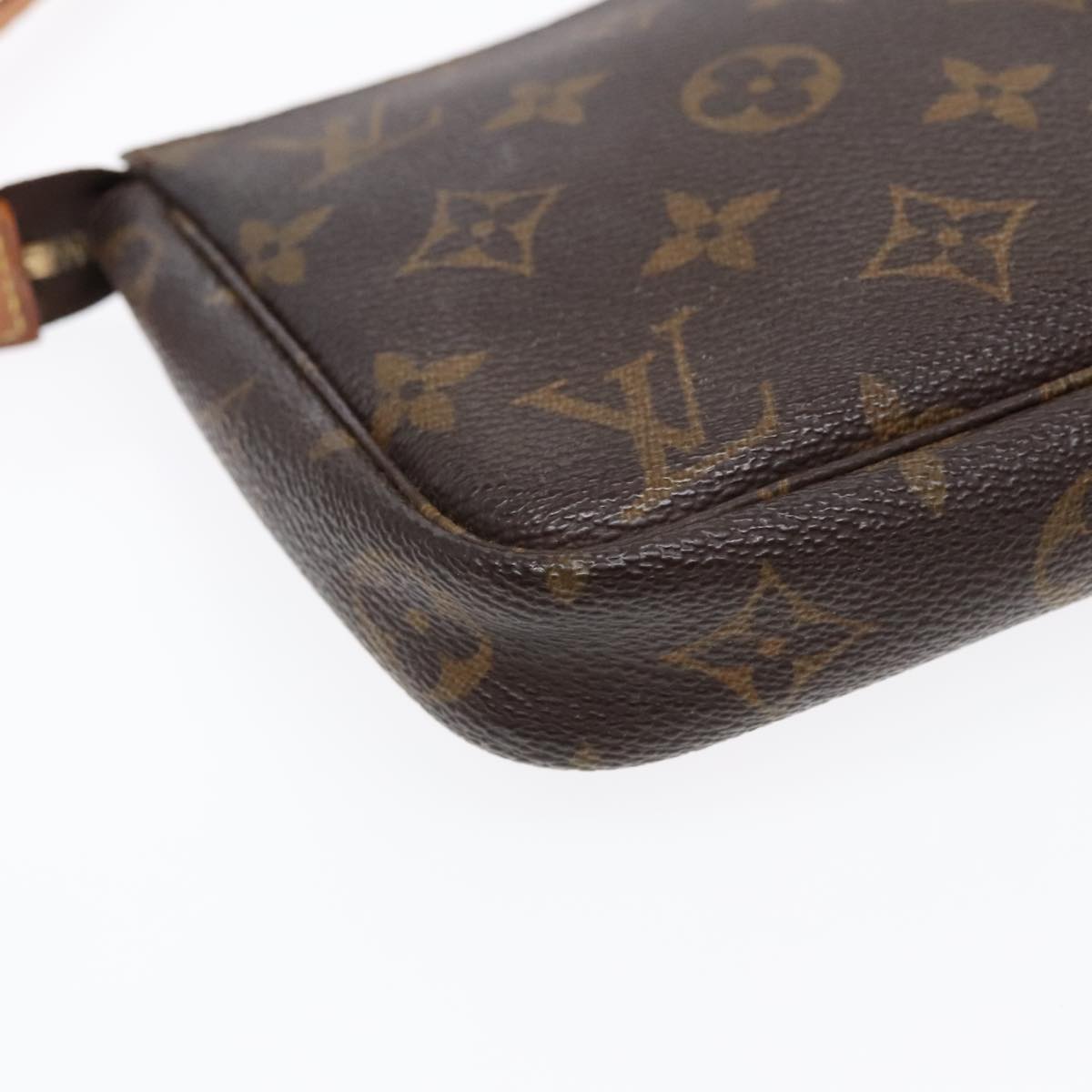 LOUIS VUITTON Monogram Pochette Accessoires Pouch M51980 LV Auth 91885