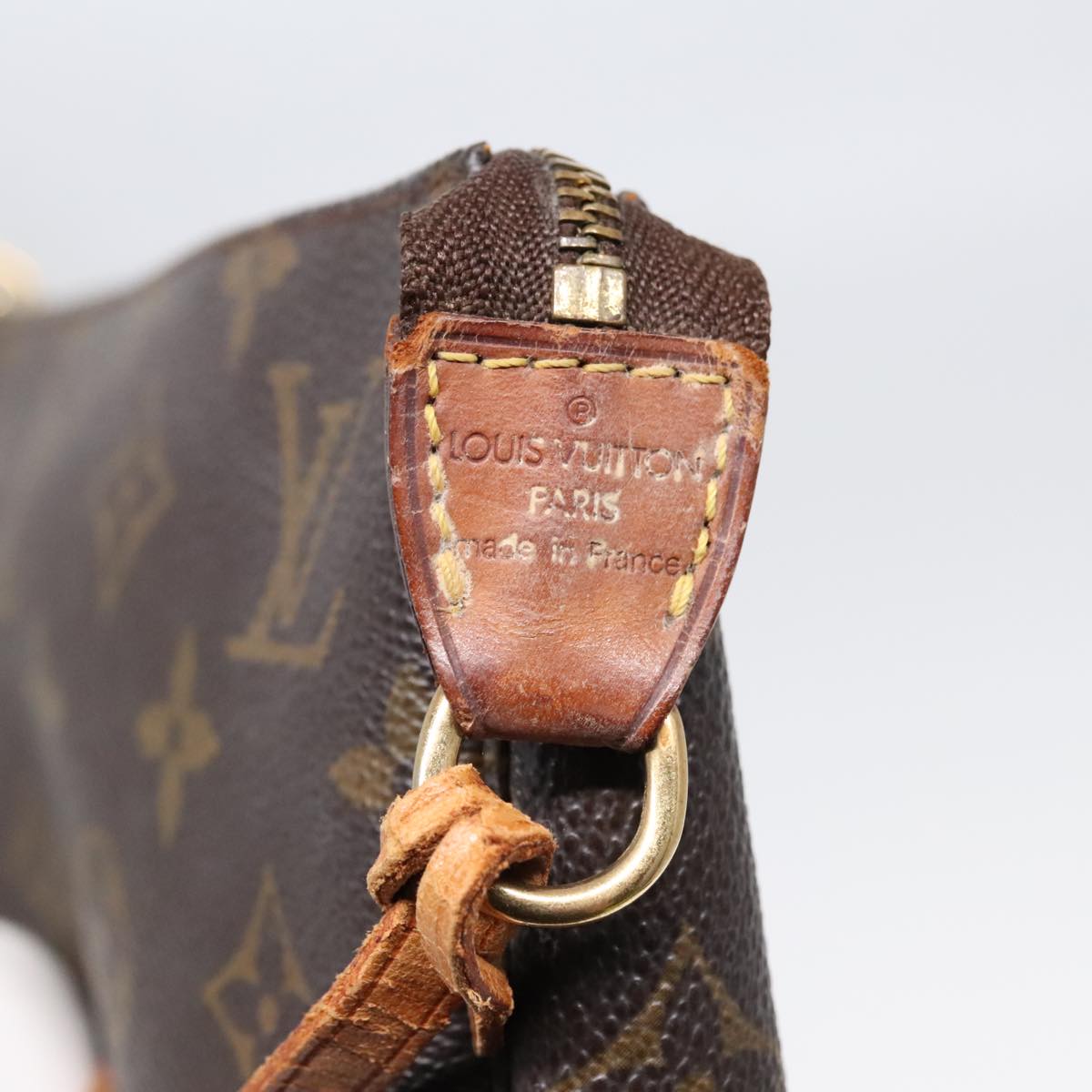 LOUIS VUITTON Monogram Pochette Accessoires Pouch M51980 LV Auth 91885