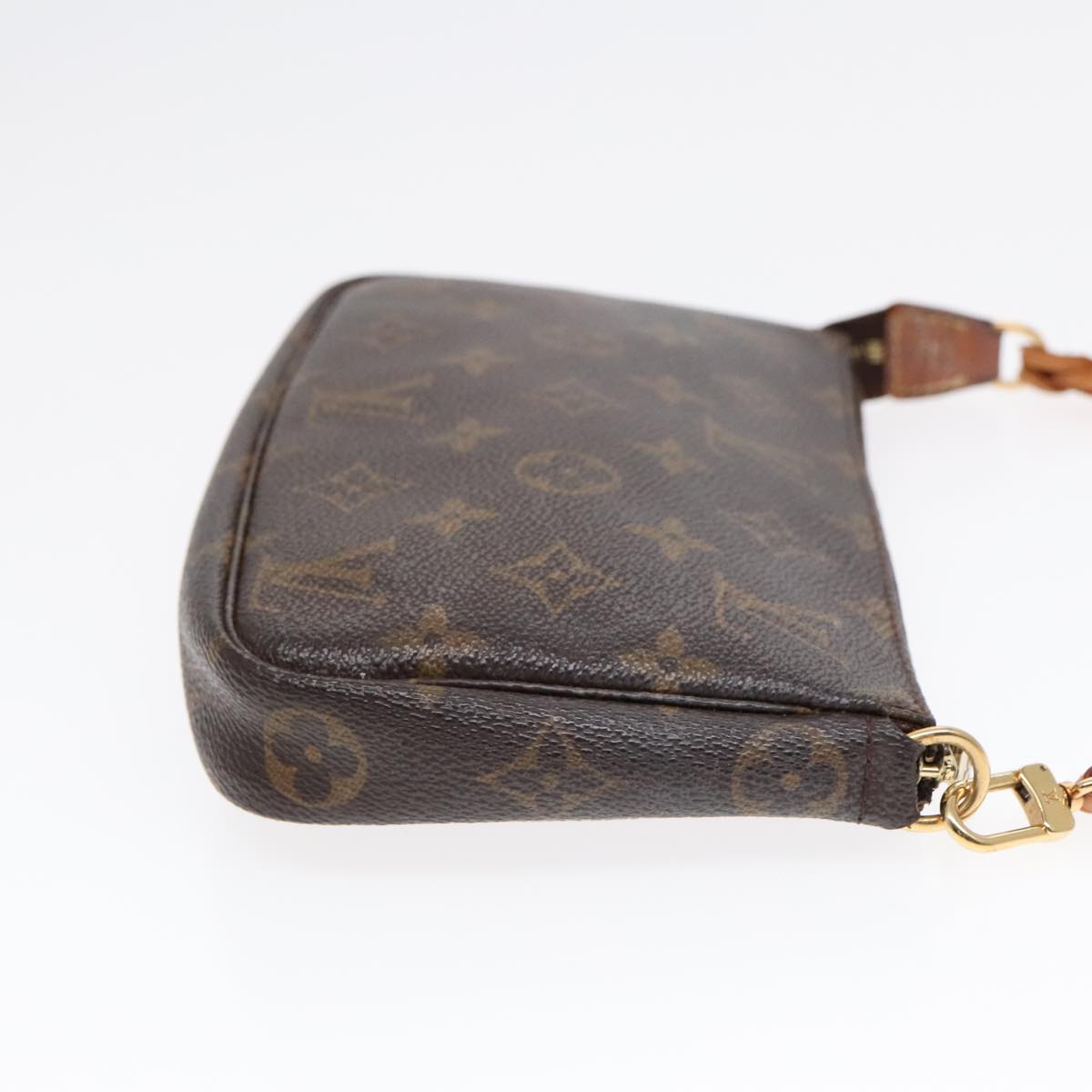 LOUIS VUITTON Monogram Pochette Accessoires Pouch M51980 LV Auth 91885