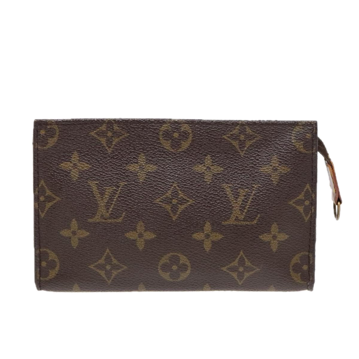 LOUIS VUITTON Monogram Bucket PM Accessory Pouch LV Auth 91895