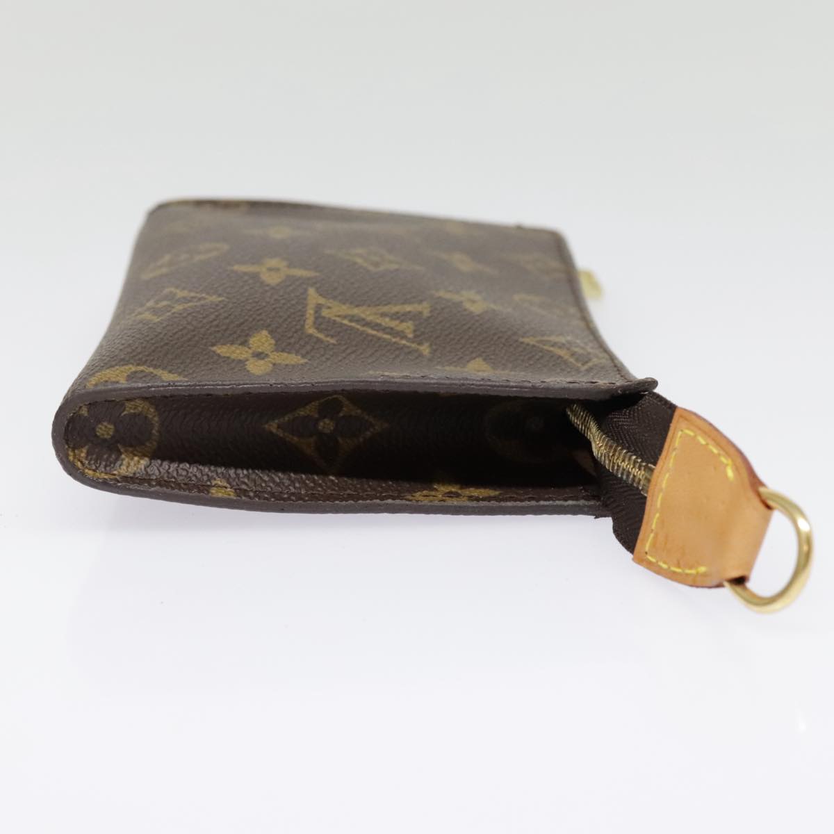 LOUIS VUITTON Monogram Bucket PM Accessory Pouch LV Auth 91896