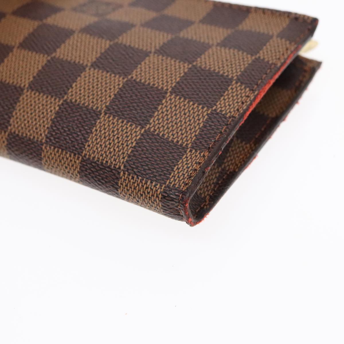 LOUIS VUITTON Damier Ebene Marais Pouch LV Auth 91898