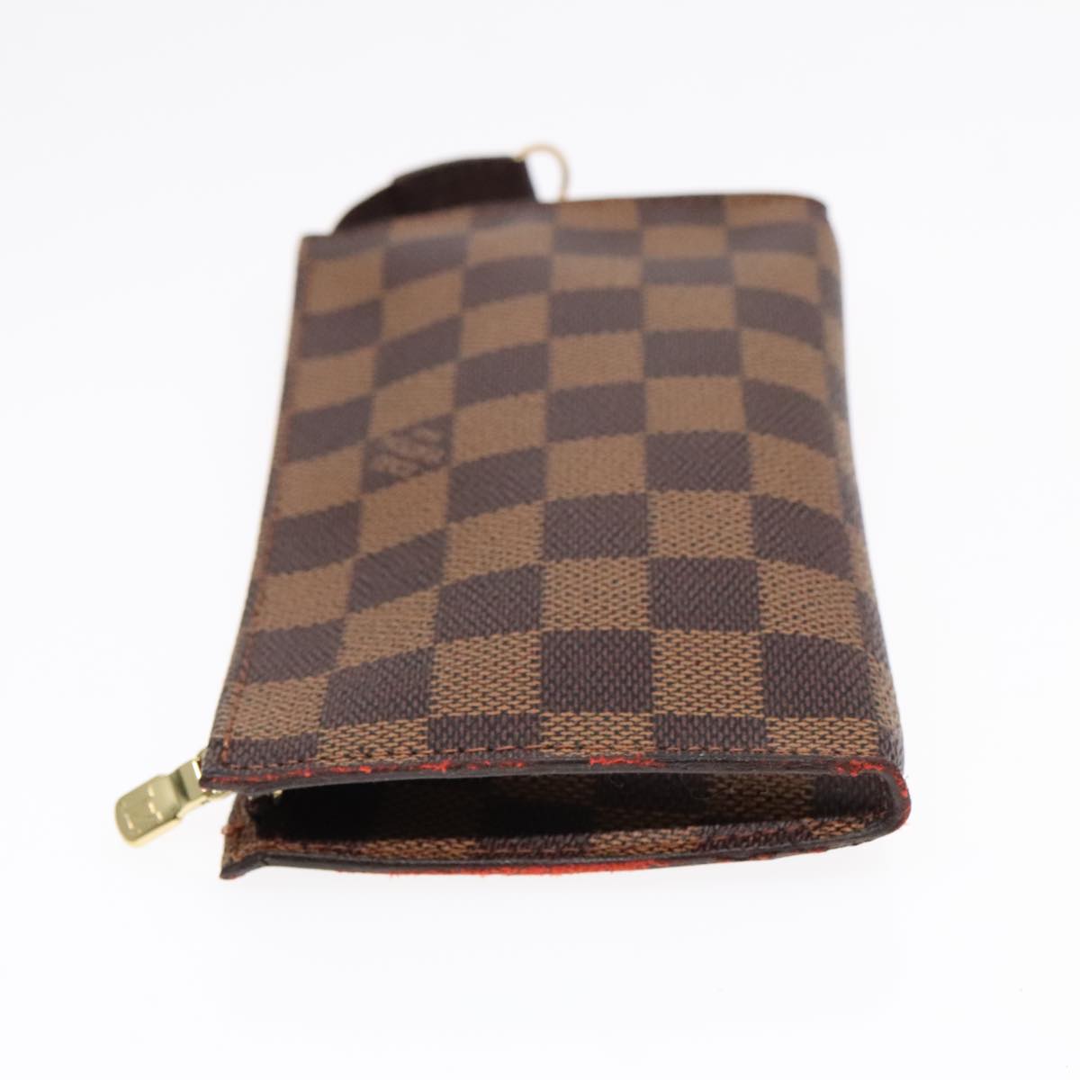 LOUIS VUITTON Damier Ebene Marais Pouch LV Auth 91898