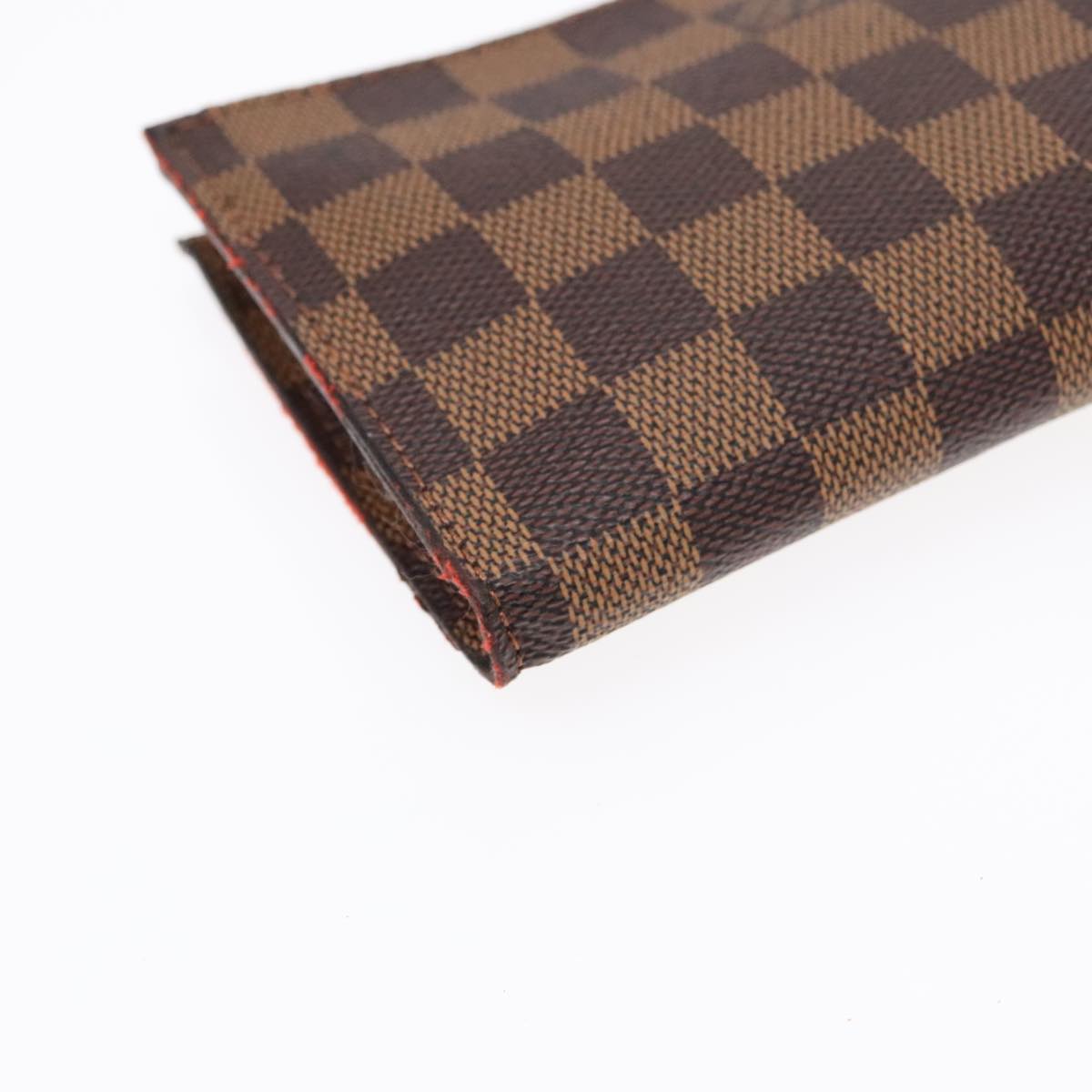 LOUIS VUITTON Damier Ebene Marais Pouch LV Auth 91898