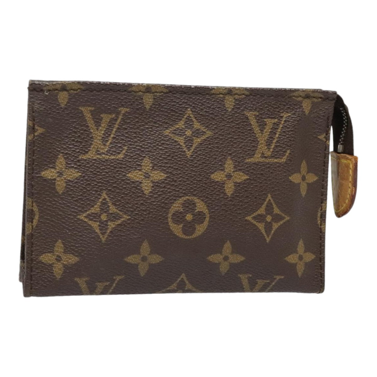 LOUIS VUITTON Monogram Poche Toilette 15 Pouch M47546 LV Auth 91900