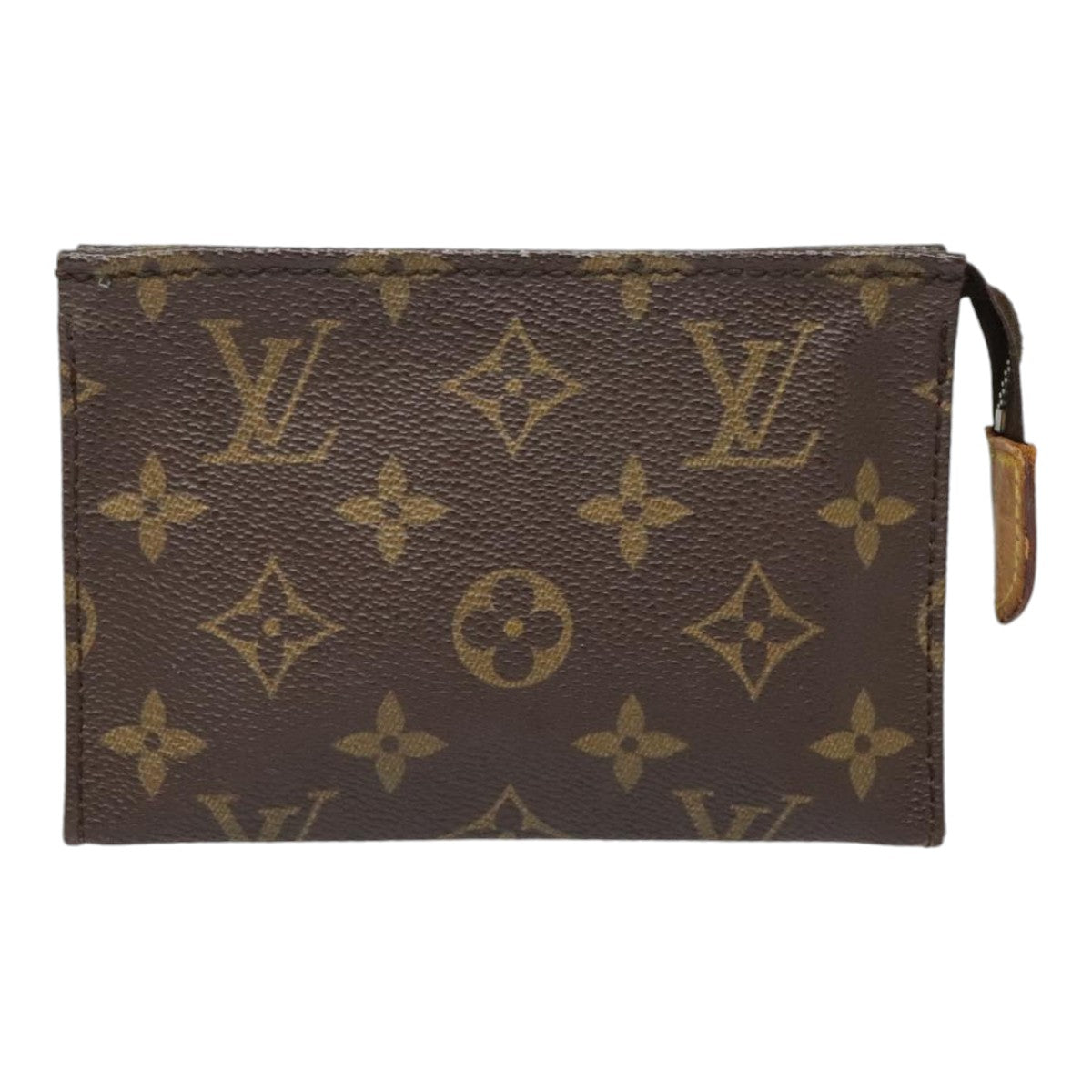 LOUIS VUITTON Monogram Poche Toilette 15 Pouch M47546 LV Auth 91900