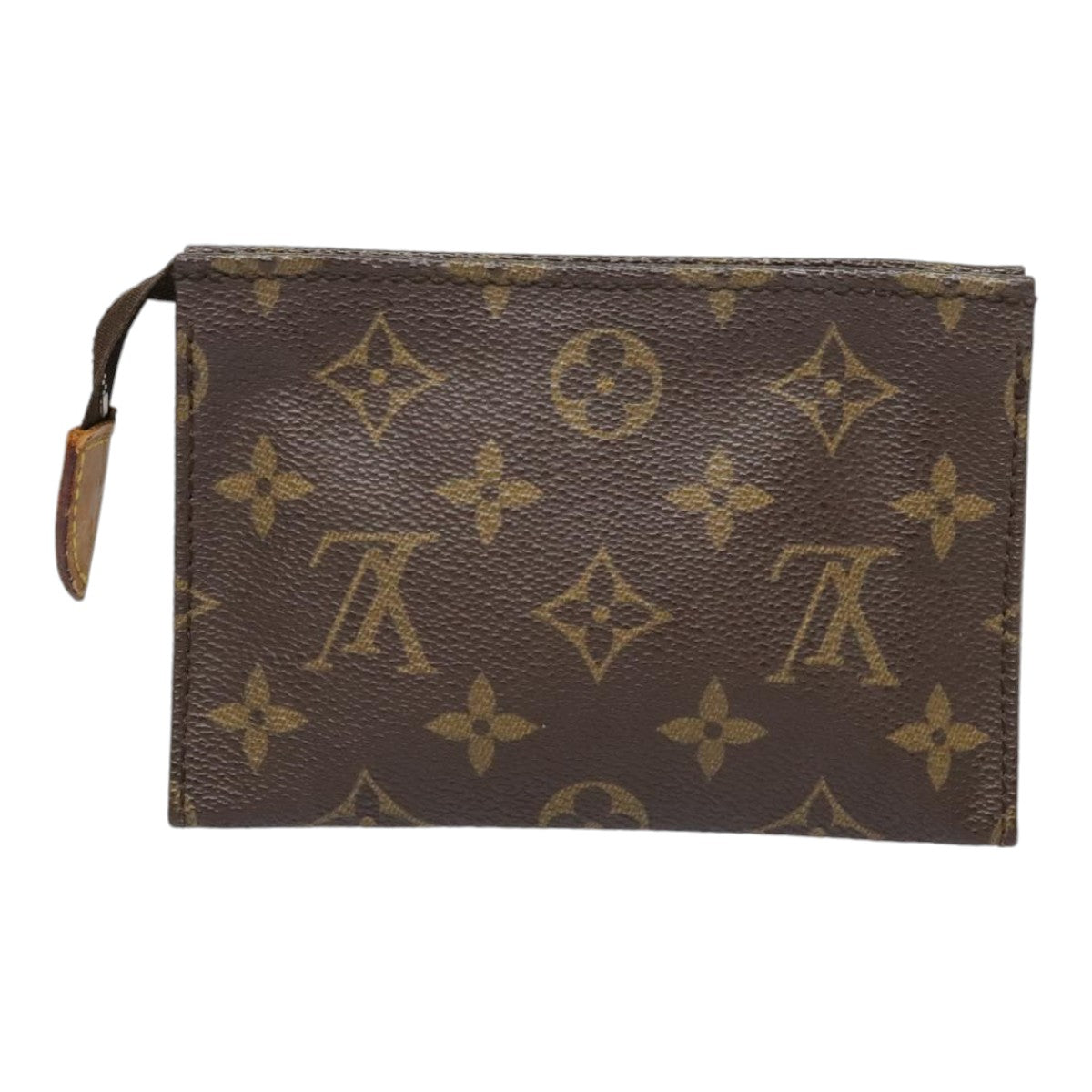 LOUIS VUITTON Monogram Poche Toilette 15 Pouch M47546 LV Auth 91900