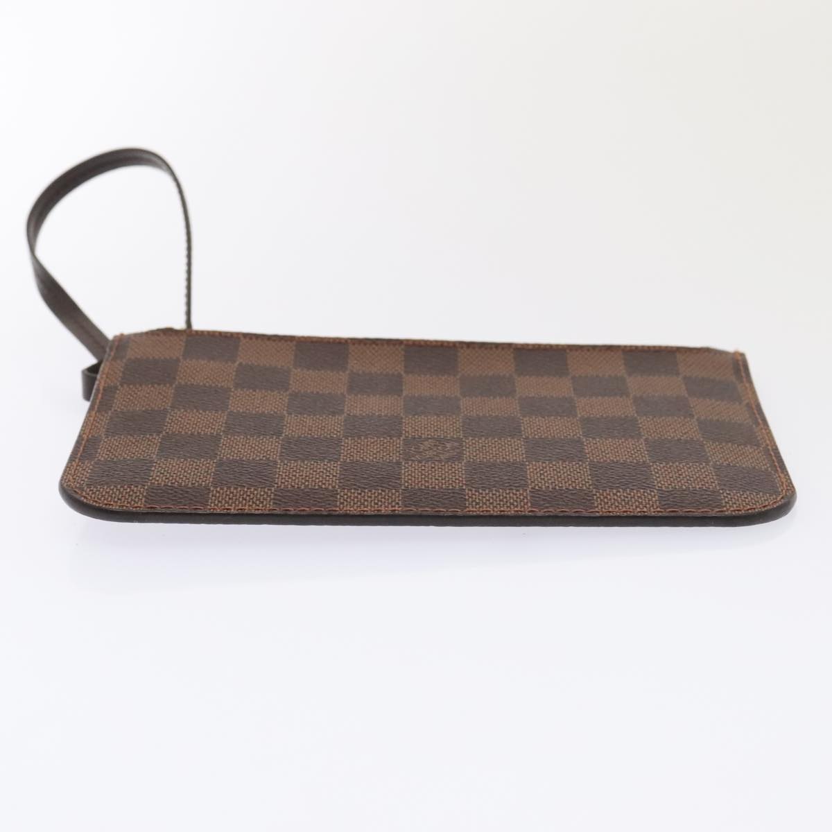 LOUIS VUITTON Damier Ebene Neverfull PM Pouch LV Auth 91902