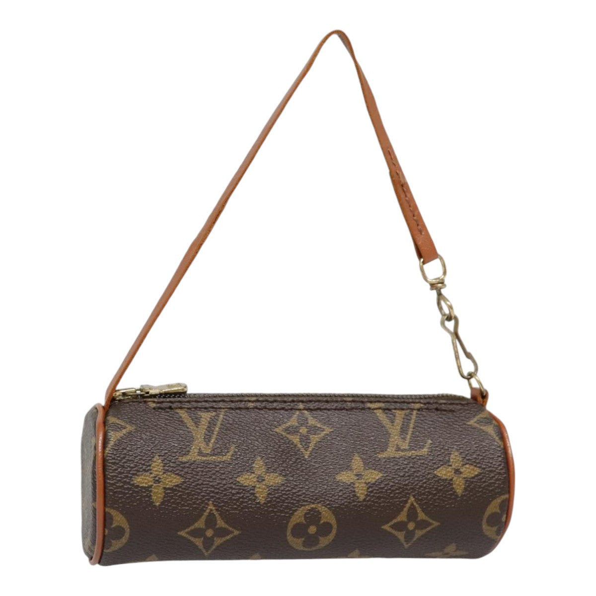 LOUIS VUITTON Monogram Papillon Pouch LV Auth 91924