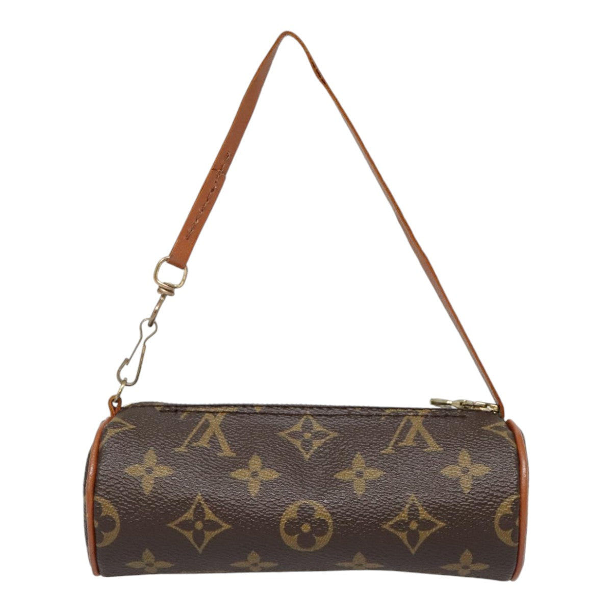 LOUIS VUITTON Monogram Papillon Pouch LV Auth 91924