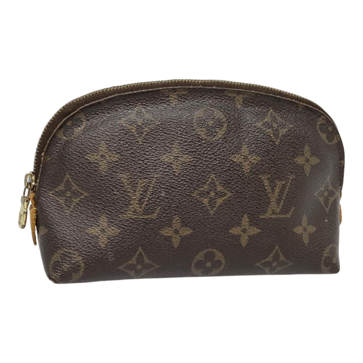 LOUIS VUITTON Monogram Pochette Cosmetic PM Cosmetic Pouch M47515 LV Auth 91925