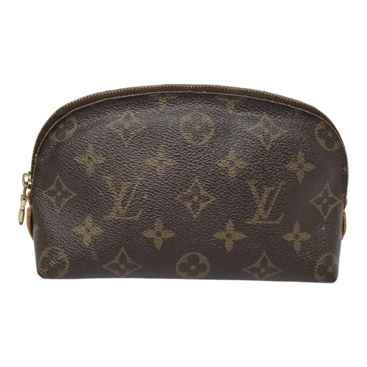 LOUIS VUITTON Monogram Pochette Cosmetic PM Cosmetic Pouch M47515 LV Auth 91925